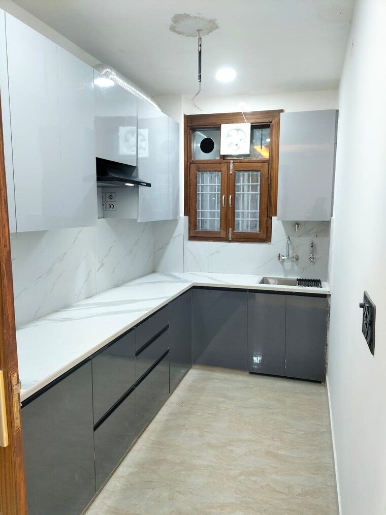 Kitchen, vasundhara sector 1 2 Bedroom 750 Sq.Ft. Builder Floor In Vasundhara Sector 1 Ghaziabad 9236536