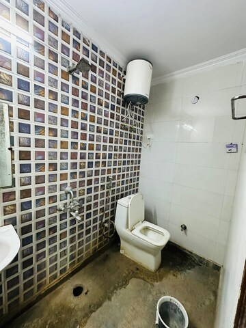 Bathroom in 3 BHK Builder Floor at Saket – for Rent