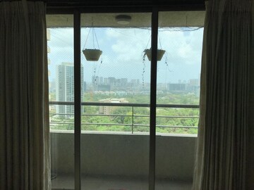 Balcony in 2.5 BHK Apartment at Oberoi Realty Splendor, Andheri East – for Rent