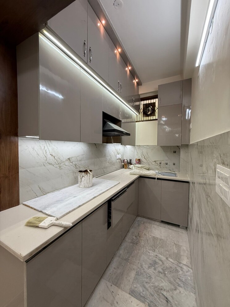 Kitchen, vasundhara sector 5 3 Bedroom 1000 Sq.Ft. Builder Floor In Vasundhara Sector 5 Ghaziabad 9236609