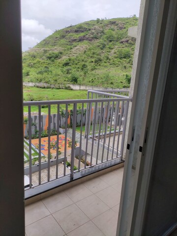 Balcony in 1 BHK Apartment at Godrej Hillside, Mahalunge – for Rent