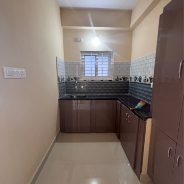 Kitchen in 1 BHK Apartment at SSV Residency Kondapur, Masjid Banda – for Rent