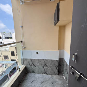 Kitchen in 1 BHK Apartment at SSV Residency Kondapur, Masjid Banda – for Rent