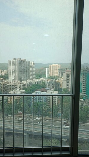 Balcony in 4 BHK Apartment at Oberoi Sky City, Borivali East – for Rent