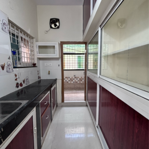 Kitchen in 1 BHK Apartment at PPR Residency Kondapur, Sriram Nagar – for Rent