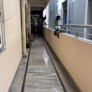 Balcony in 1 BHK Apartment at PPR Residency Kondapur, Sriram Nagar – for Rent