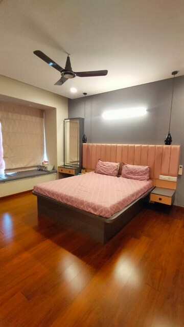 Master Bedroom in 4 BHK Apartment at Kasturi Epitome, Wakad – for Rent