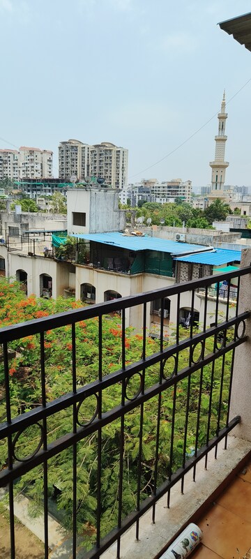 Balcony in 2 BHK Builder Floor at Hill Mist Harmony Co-op Housing Society, Kondhwa – for Sale