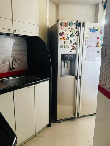 Kitchen in 3 BHK Apartment at Hiranandani Gardens Eldora, Powai – for Rent