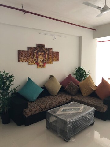 Living Room in 4 BHK Apartment at Pacifica Hill Crest, Gachibowli – for Rent