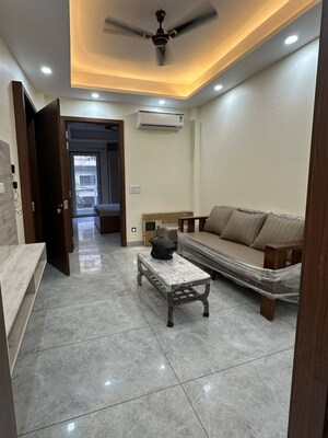 Living Room in 2 BHK Builder Floor at Saket – for Rent