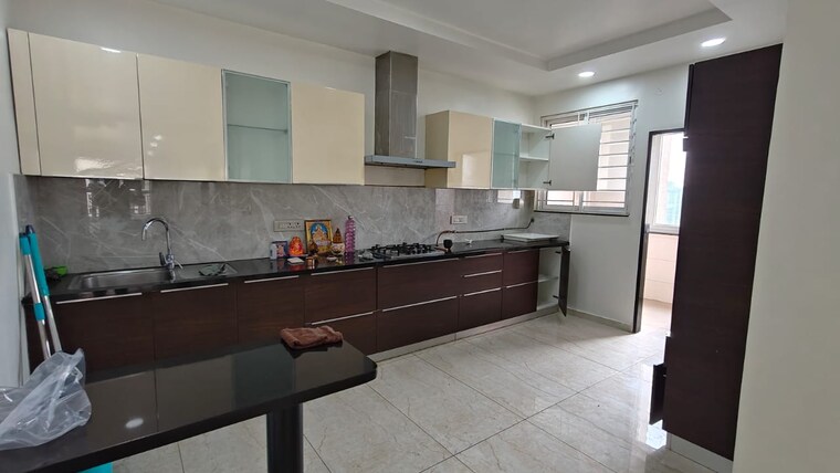 Kitchen, my-home-bhooja 3 Bedroom 2680 Sq.Ft. Apartment In Hi Tech City Hyderabad 9236821