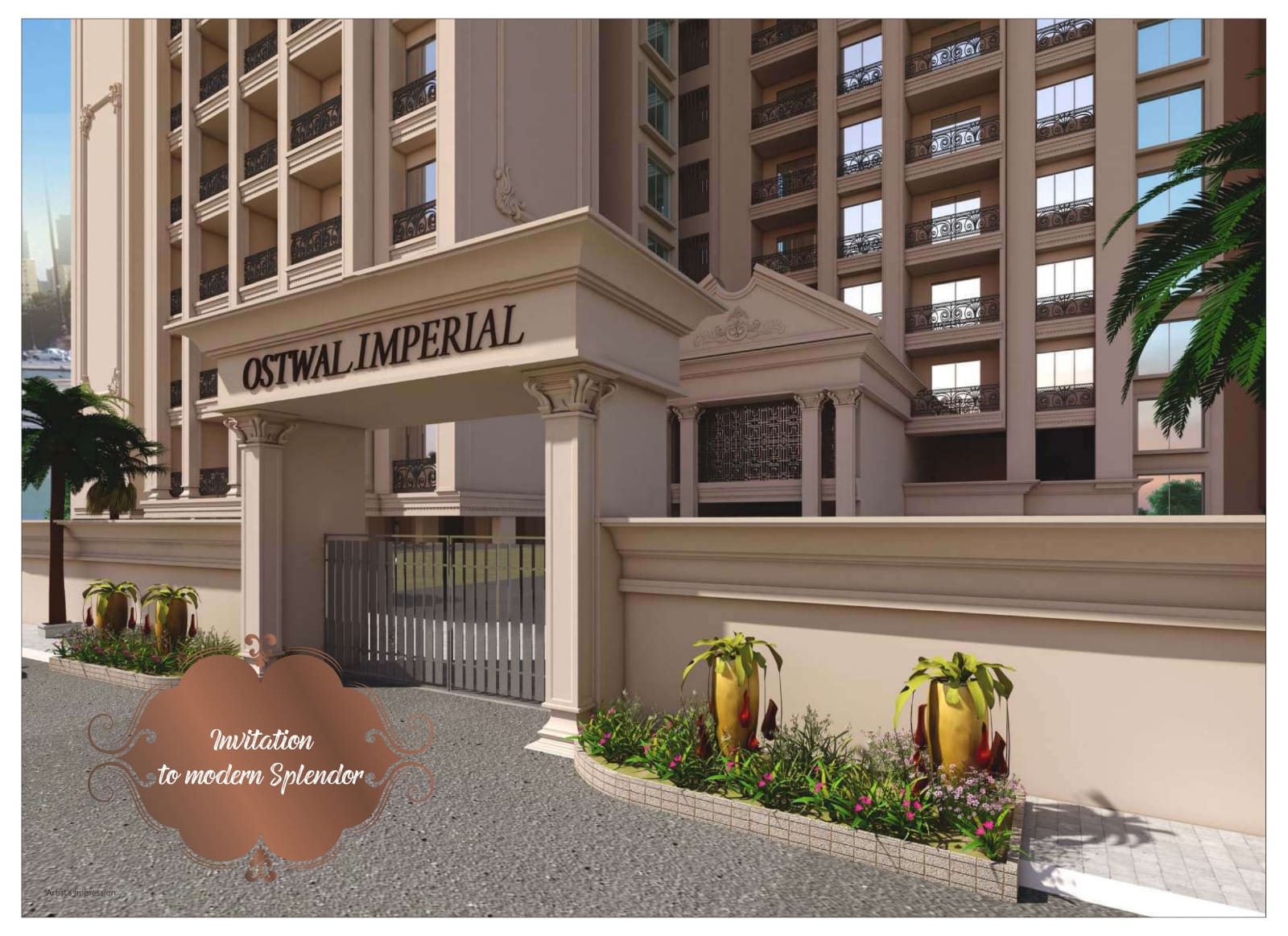 1 BHK + Study Room Apartment For Sale in Shree Ostwal Emperial