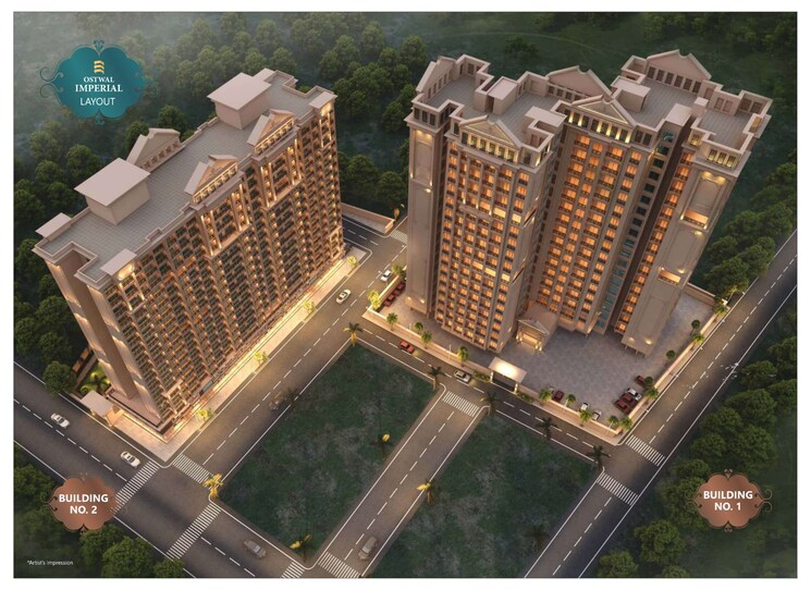 Living Room, shree-ostwal-emperial 1 Bedroom 488 Sq.Ft. Apartment In Palghar Palghar 9236923
