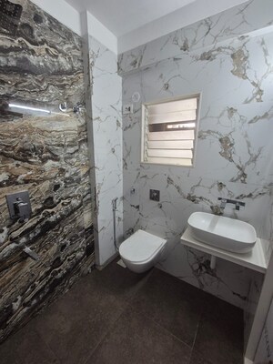 Bathroom in 1 BHK Apartment at Shree Ostwal Emperial, Palghar – for Sale