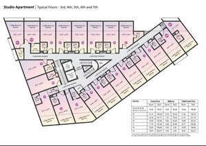  Office Space – Map Location View at Krisala 41 Commune Wakad, Wakad - for Sale