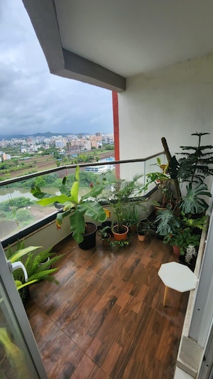 Balcony in 2 BHK Apartment at Avon Vista, Balewadi – for Rent