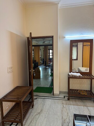 Living Room in 4 BHK Builder Floor at Greater Kailash – for Rent