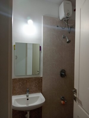 Bathroom in 2 BHK Apartment at Mittal High Mont, Hinjewadi – for Rent