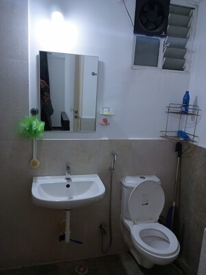 Bathroom in 2 BHK Apartment at Mittal High Mont, Hinjewadi – for Rent