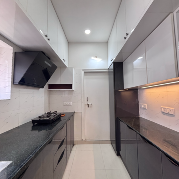Kitchen in 2 BHK Apartment at SSR Residency Kondapur, Sriram Nagar – for Rent