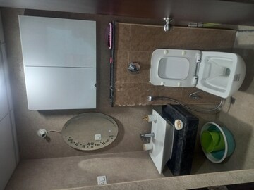 Bathroom in 2 BHK Apartment at Puravankara Silversands, Mundhwa – for Rent