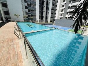 Swimming Pool in 2 BHK Apartment at Saheel Itrend Waterfront, Ravet – for Rent