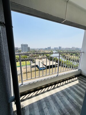 Balcony in 2 BHK Apartment at Saheel Itrend Waterfront, Ravet – for Rent