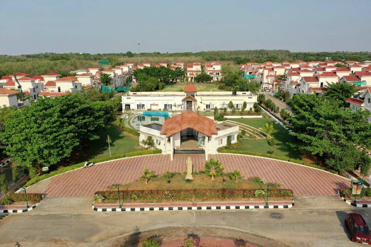 Exterior View, shamshabad 5 Bedroom 3600 Sq.Ft. Villa In Shamshabad Hyderabad 9236926