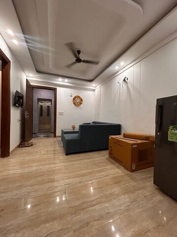 Living Room in 2 BHK Builder Floor at Saket – for Rent