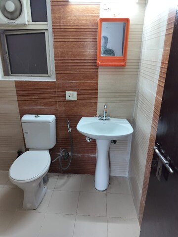 Bathroom in 3 BHK Apartment at Amrapali Crystal Homes, Sector 76 – for Rent