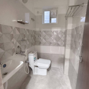 Bathroom in 2 BHK Apartment at BM Residency Kondapur, Masjid Banda – for Rent