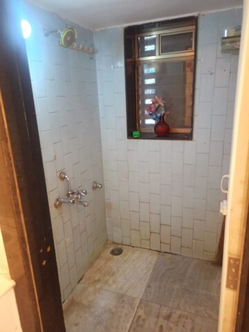 Bathroom in 3 BHK Apartment at Brindavan CHS, Andheri East – for Rent