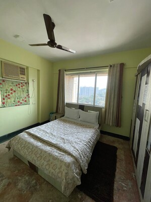 Bedroom in 3 BHK Apartment at Hiranandani Heritage Tower, Powai – for Sale