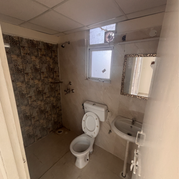 Bathroom in 2 BHK Apartment at Signature The Millennia 2, Garoli Kalan – for Rent
