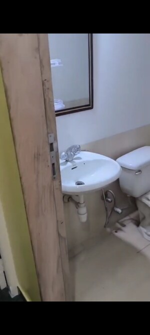 Bathroom in 1 BHK Apartment at Hiranandani Estate, Ghodbunder Road – for Rent