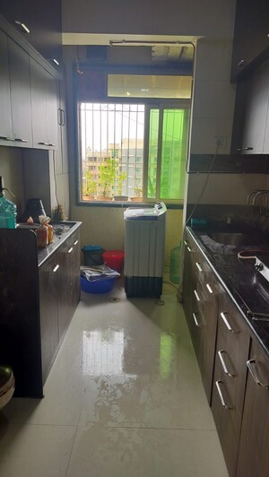 Kitchen in 1 BHK Apartment at Rai Heaven, Kalyan East – for Rent