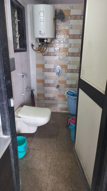 Bathroom in 1 BHK Apartment at Rai Heaven, Kalyan East – for Rent
