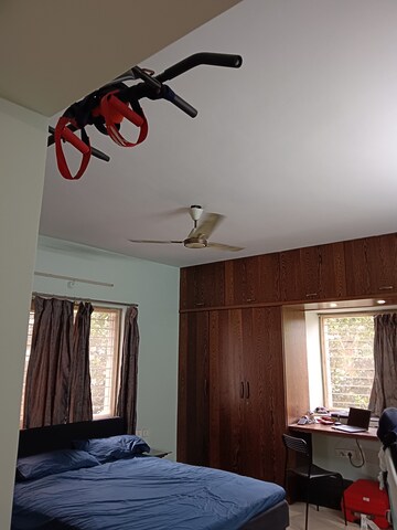 Bedroom in 3 BHK Apartment at Ramky Towers, Gachibowli – for Rent