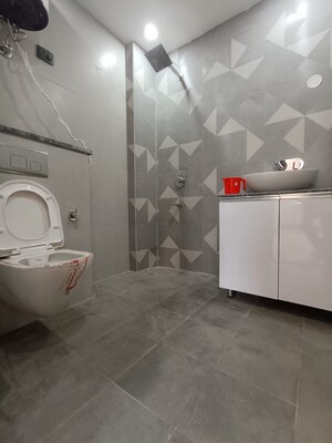 Bathroom in 4 BHK Builder Floor at Saket – for Rent