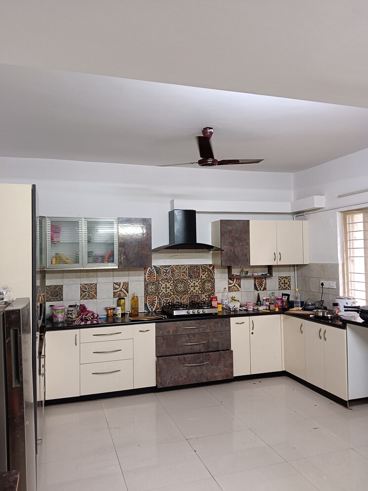 Kitchen, ramky-towers 3 Bedroom 2560 Sq.Ft. Apartment In Gachibowli Hyderabad 9237165