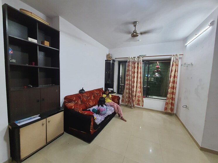 Living Room, green-gagan 2 Bedroom 830 Sq.Ft. Apartment In Kandivali East Mumbai 9220509