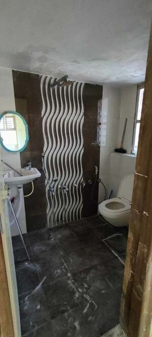 Bathroom in 3 BHK Apartment at Navrangpura – for Rent