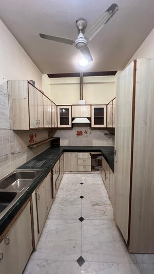 Kitchen in 3 BHK Builder Floor at Greater Kailash ii – for Rent