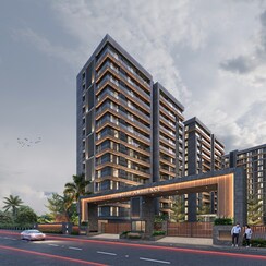 3 BHK Apartment For Sale in VIP Road Vesu