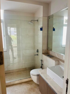 Bathroom in 4 BHK Apartment at DLF Westend Heights, Sector 53 – for Rent