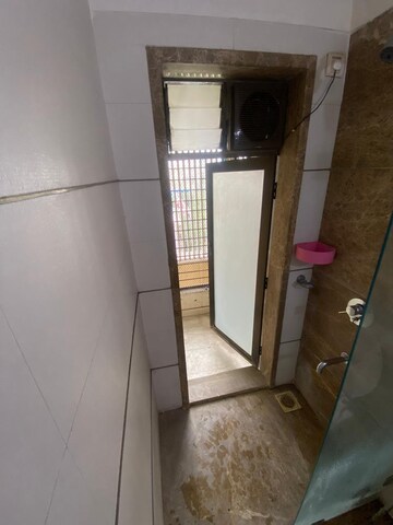 Bathroom in 2 BHK Apartment at Prakriti Towers, Goregaon East – for Rent