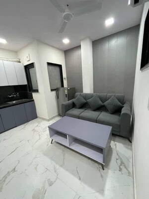 Living Room in 1 BHK Builder Floor at Saket – for Rent