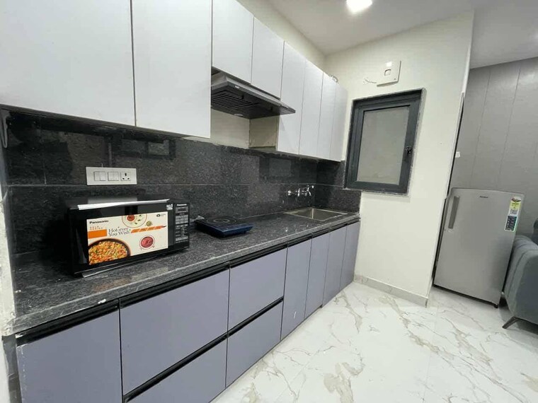 Kitchen, saket 1 Bedroom 500 Sq.Ft. Builder Floor In Saket Delhi 9237425