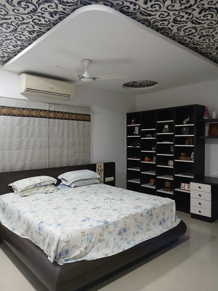 Bedroom, cannon-dale 4 Bedroom 5000 Sq.Ft. Apartment In Kokapet Hyderabad 9237506